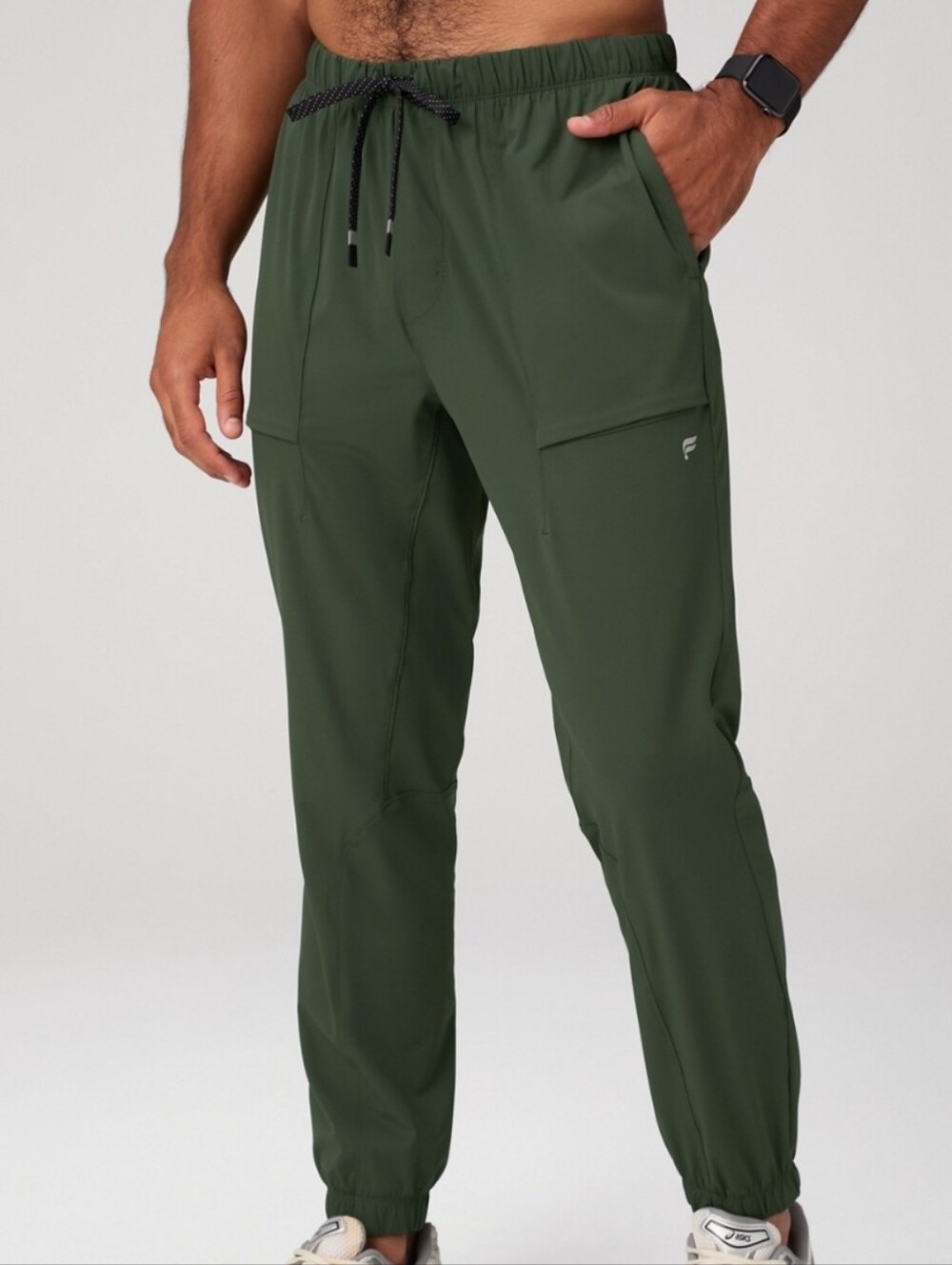 Fabletics The One Jogger Pant Ankle Medium Pine Shadow Green